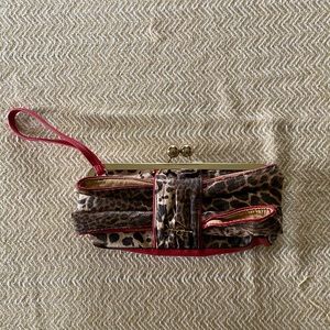 Leopard print Jessica Simpson Clutch